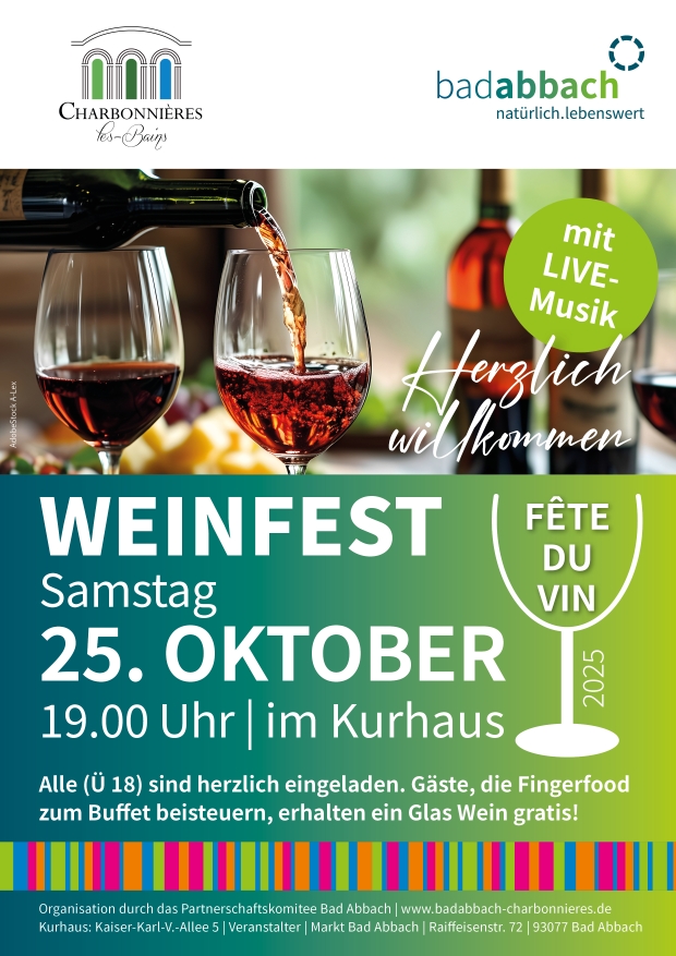 Plakat DINA4 Weinfest 2025